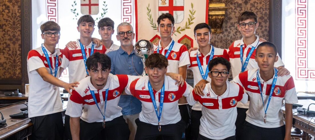 Il Saviatesta U17 festeggiato in Comune dopo una stagione da protagonisti