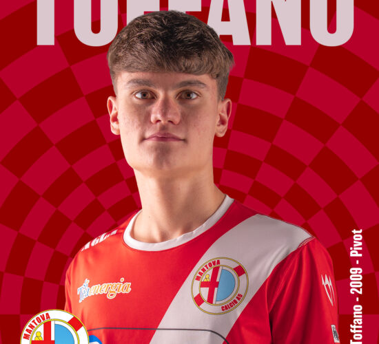 Mattia Toffano pivot classe 2009, sempre presente nel gruppo storico dei ragazzi che hanno scelto il futsal, anche lui una garanzia su cui contare quando il gioco diventa difficile